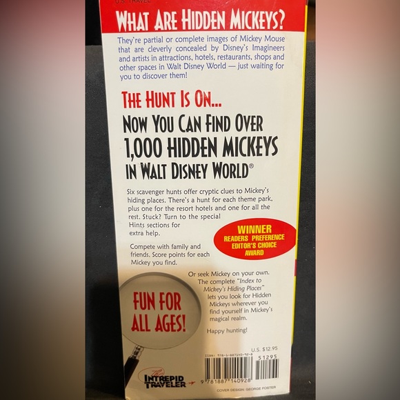 Hidden Mickeys 5th Edition Paperback Book - Picture 2 of 4